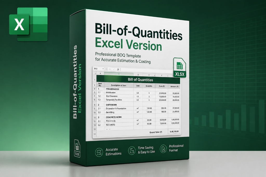 Bill of Quantities Excel Version